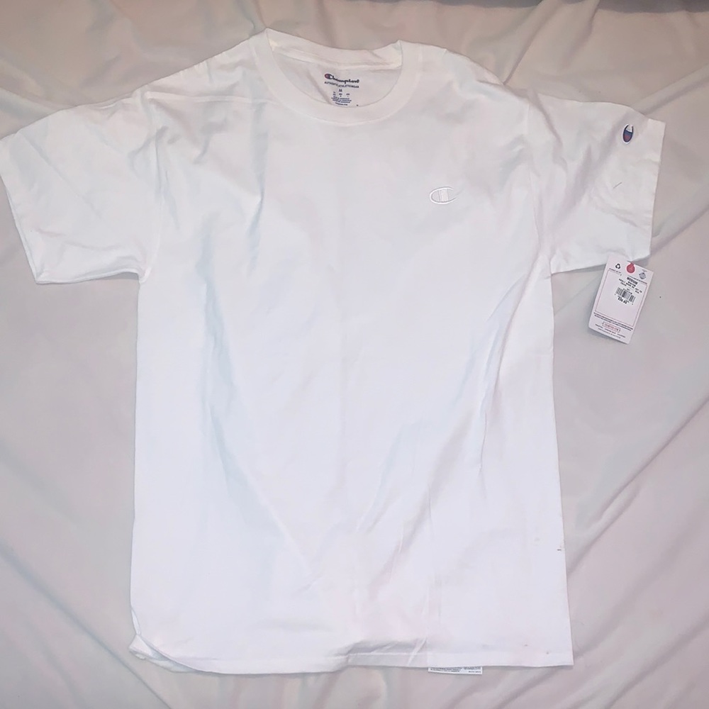 White champion athletic wear t-shirt